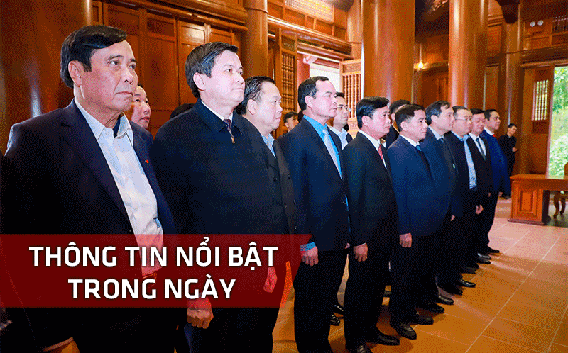 Nghệ An: Thông tin nổi bật ngày 19/1