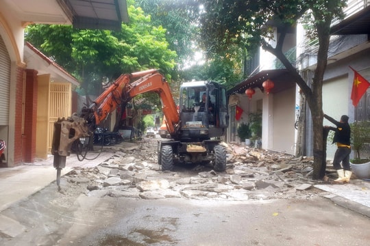 Phường Cửa Nam (TP. Vinh): Huy động sức dân làm đẹp cho những tuyến đường