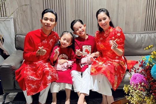 Sao Việt sum vầy bên gia đình ngày mùng Một Tết 