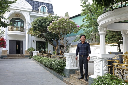 Biệt thự nhà vườn như lâu đài của 'đại gia chân đất' Quang Tèo 