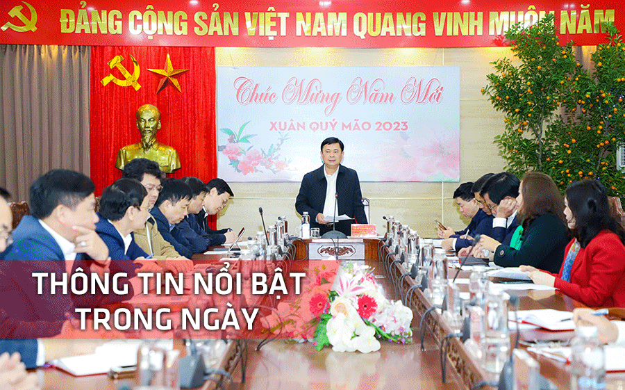 Nghệ An: Thông tin nổi bật ngày 27/1