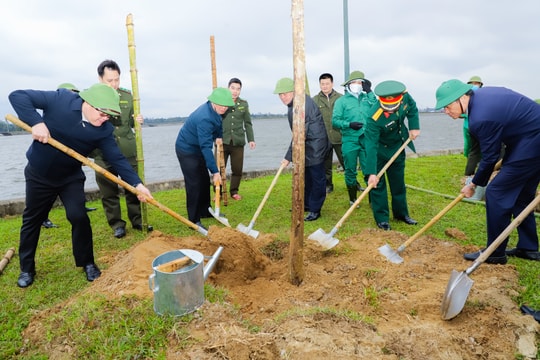 Nghệ An phát động 'Tết trồng cây đời đời nhớ ơn Bác Hồ' Xuân Quý Mão 2023