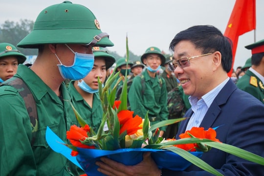 Phát huy tinh thần vì nước, vì dân qua công tác tuyển quân