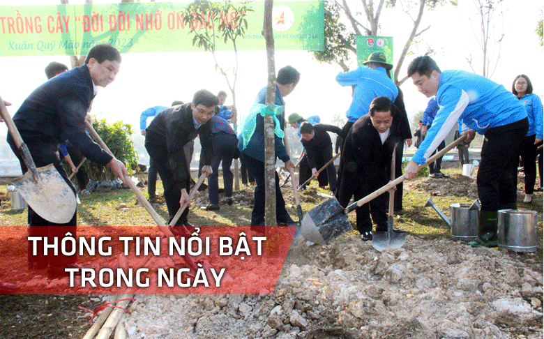 Nghệ An: Thông tin nổi bật ngày 1/2