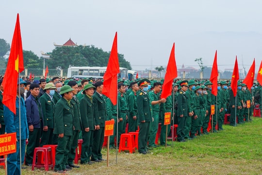 Sẵn sàng cho Ngày hội tòng quân