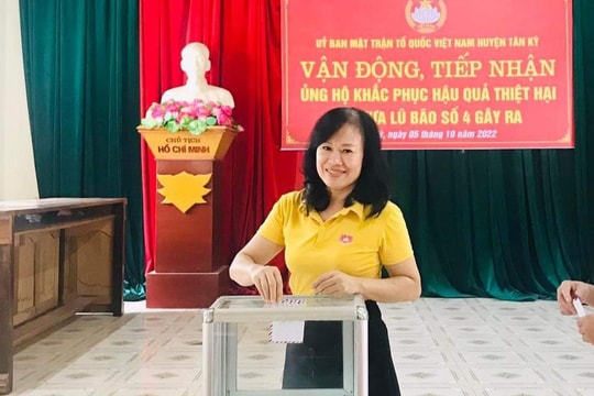 Nữ cán bộ vẹn toàn 'hai vai'