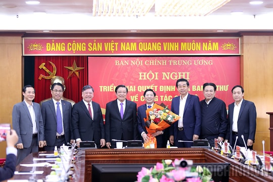 Ông Đặng Văn Dũng được bổ nhiệm Phó trưởng Ban Nội chính Trung ương