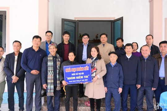 Chung tay giúp hộ nghèo, khó khăn có nhà ở