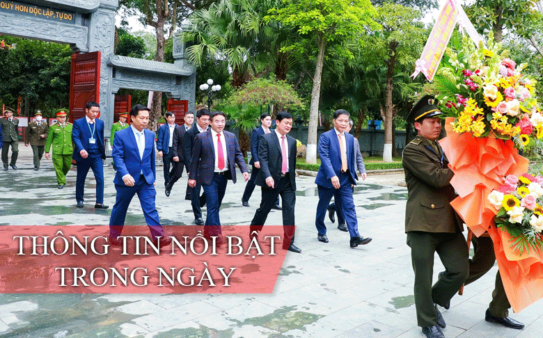 Nghệ An: Thông tin nổi bật ngày 3/2