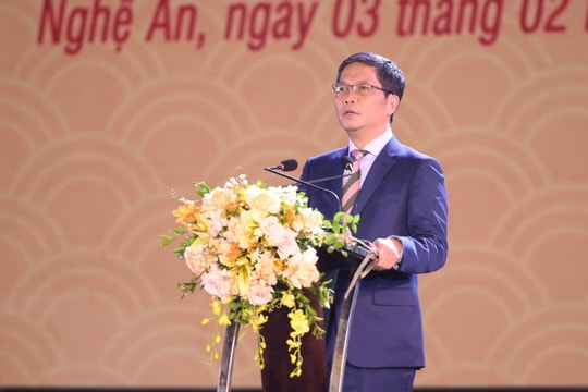 Trưởng ban Kinh tế Trung ương: Phát huy thế mạnh, truyền thống vẻ vang của tỉnh Nghệ An để vững bước phát triển