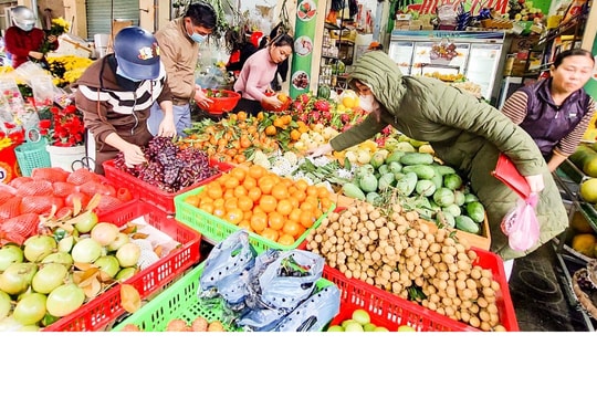 Nghệ An: Sôi động thị trường đồ lễ cúng rằm tháng Giêng