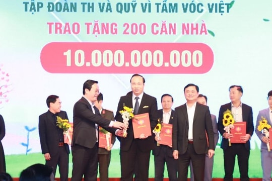 Góp sức vì những ngôi nhà cho người nghèo ở Nghệ An 