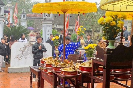 Ấm áp Lễ tế tổ Rằm tháng Giêng ở các vùng quê