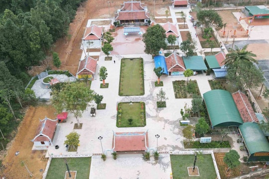 Diện mạo mới khang trang của đền Quả Sơn trước ngày khai hội