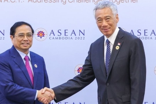 Thủ tướng Phạm Minh Chính thăm Singapore: Đưa hợp tác kết nối kinh tế hai nước lên tầm cao mới