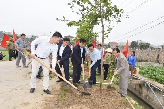 Hội Nông dân tỉnh Nghệ An phát động 'Tết trồng cây đời đời nhớ ơn Bác Hồ' - Xuân Quý Mão 2023