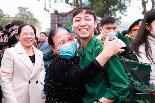 Những hình ảnh đẹp trong Lễ giao, nhận quân năm 2023 ở Nghệ An