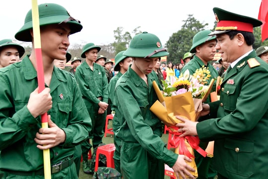 Nghệ An hoàn thành xuất sắc nhiệm vụ giao, nhận quân năm 2023 đảm bảo tuyệt đối an toàn về mọi mặt