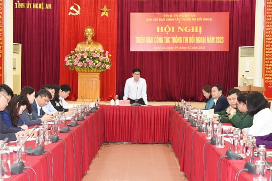 Đổi mới, sáng tạo, tuyên truyền có hiệu quả hình ảnh của Nghệ An trong và ngoài nước