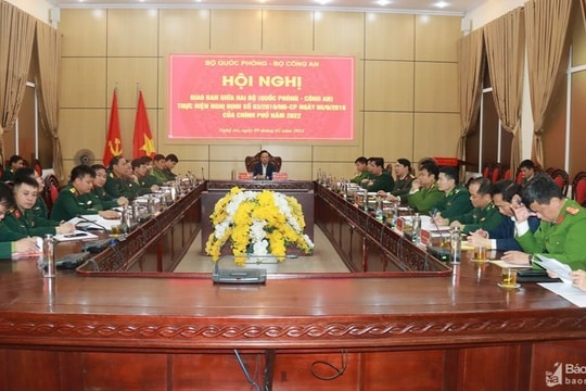 Bộ Quốc phòng và Bộ Công an tiếp tục phối hợp triển khai toàn diện, đồng bộ chiến lược quốc phòng, an ninh trong tình hình mới