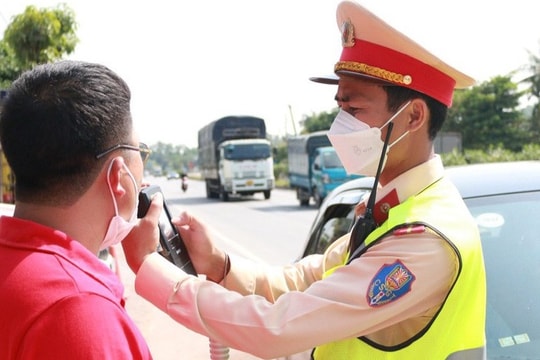Xử lý nghiêm các đối tượng đã sử dụng rượu, bia, ma tuý vẫn tham gia giao thông