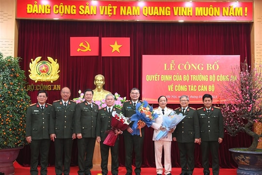 Bộ Công an lý giải đề xuất bổ sung 6 vị trí có bậc hàm cao nhất là cấp tướng