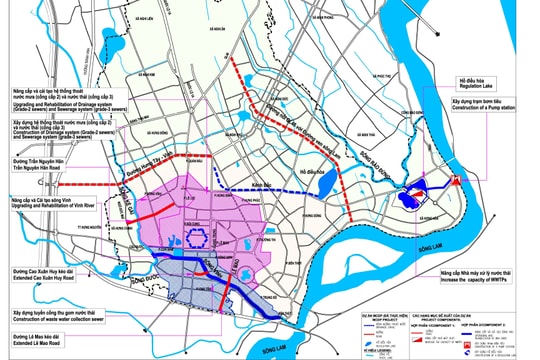 UBND tỉnh Nghệ An phê duyệt dự án 4.502 tỷ đồng cho thành phố Vinh