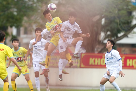 U17 Sông Lam Nghệ An thắng trận thứ 2 tại vòng loại U17 Quốc gia 