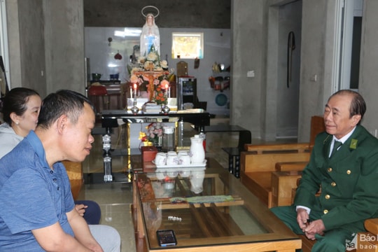 Trưởng ban bảo vệ dân phố mẫn cán