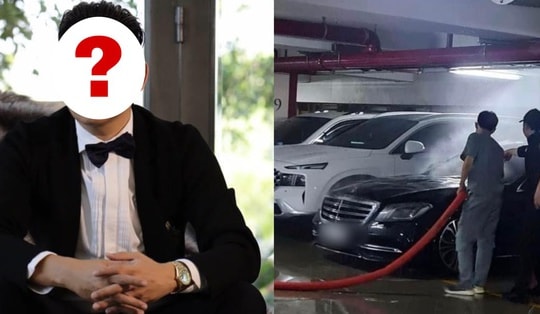 Nam ca sĩ Vbiz hoảng hốt vì bất ngờ gặp sự cố xe ô tô tự bốc cháy