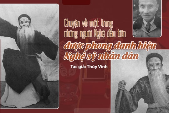 Tiếng Nghệ: Chuyện về một trong những người Nghệ đầu tiên được phong danh hiệu Nghệ sỹ nhân dân