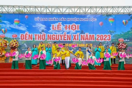 Long trọng Lễ hội Đền thờ Nguyễn Xí năm 2023