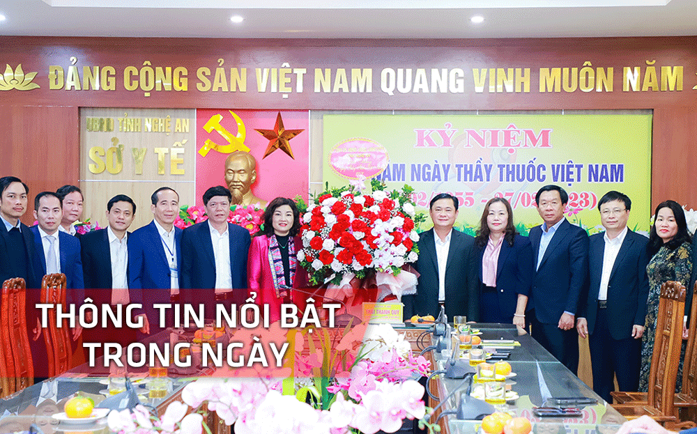 Nghệ An: Thông tin nổi bật ngày 23/2