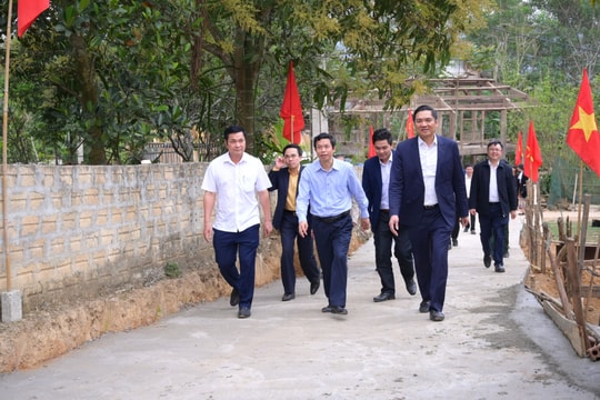 Phó Bí thư Tỉnh ủy Hoàng Nghĩa Hiếu làm việc với xã Châu Nga, huyện Quỳ Châu