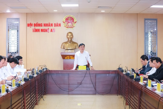 Kỳ họp thứ 12, HĐND tỉnh Nghệ An khóa XVIII sẽ diễn ra vào sáng 28/2 tại Thành phố Vinh