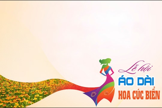 Lễ hội 'Áo dài hoa cúc biển' lần đầu tiên được tổ chức tại Cửa Lò