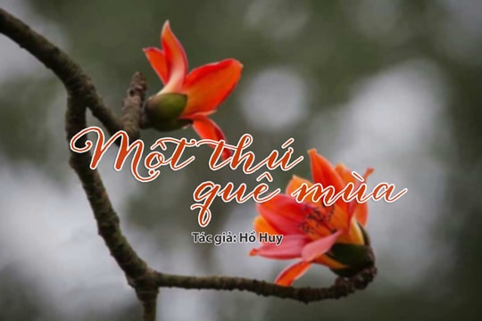 Tản văn hay: Một thứ quê mùa