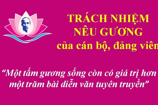 Nêu gương - một phương thức lãnh đạo hiệu quả của Đảng 