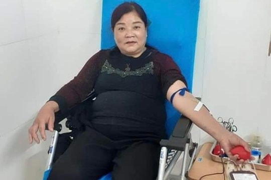 Chuyện người phụ nữ 28 lần hiến máu cứu người