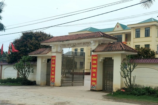 Kiểm tra trách nhiệm quản lý nhà nước lĩnh vực đất đai của cán bộ, công chức xã Mỹ Sơn (Đô lương)