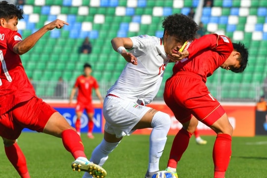 Thất bại trước U20 Iran, U20 Việt Nam bị loại khỏi U20 châu Á
