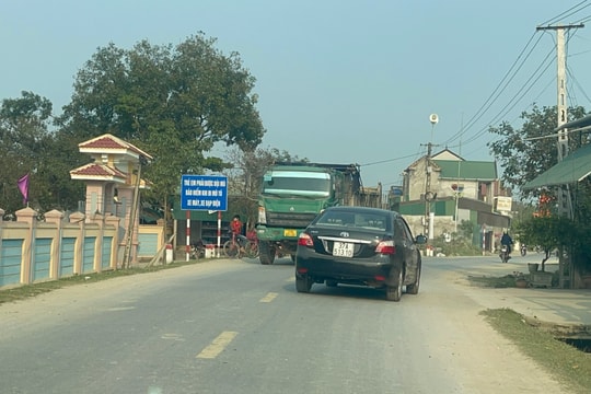 Nghệ An: Hiểm họa tai nạn giao thông trên tuyến Tỉnh lộ 542E