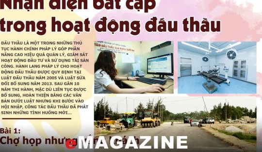 Nhận diện bất cập trong hoạt động đấu thầu – Bài 1: Chợ họp nhưng vắng khách