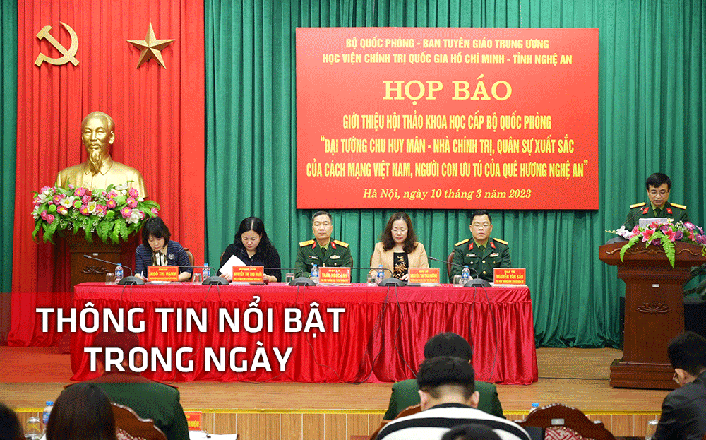 Nghệ An: Thông tin nổi bật ngày 10/3