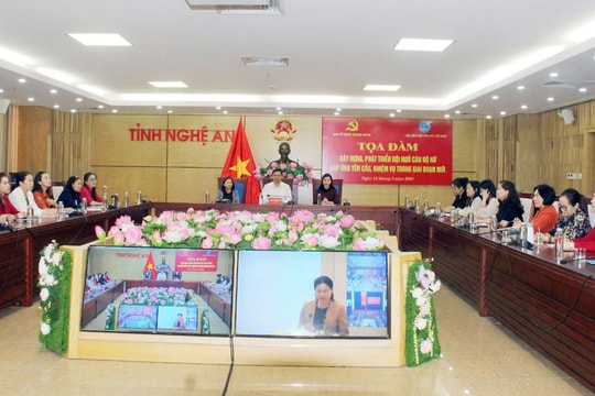 1.500 đại biểu dự tọa đàm về xây dựng, phát triển đội ngũ cán bộ nữ đáp ứng yêu cầu, nhiệm vụ trong giai đoạn mới