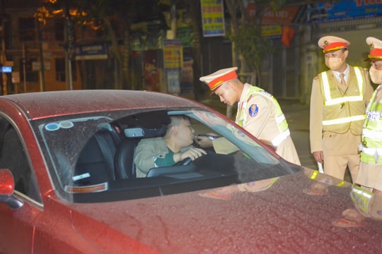 Nghệ An: Xử lý nghiêm vi phạm nồng độ cồn, không có vùng cấm, không giải quyết trường hợp can thiệp