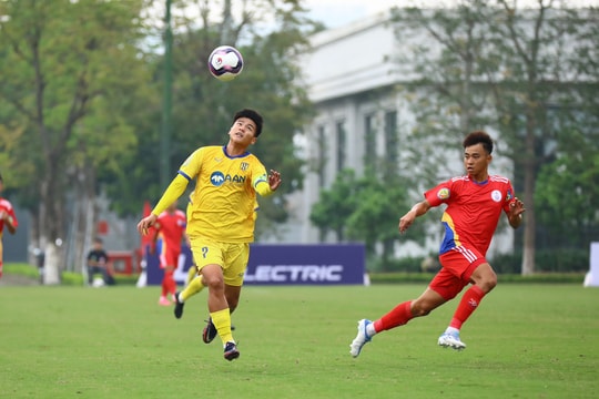 U17 Sông Lam Nghệ An đặt mục tiêu giành vị trí nhất bảng B