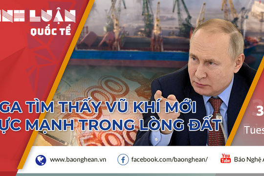 Nga tìm thấy vũ khí mới cực mạnh từ trong lòng đất