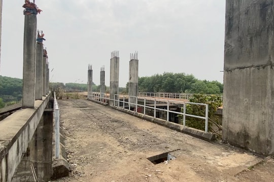 Dự án Thủy lợi Khe Lại - Vực Mấu (Quỳnh Lưu) chậm giải phóng mặt bằng