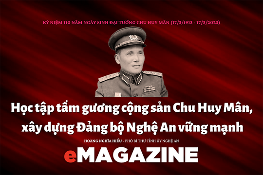 Kỷ niệm 110 năm Ngày sinh Đại tướng Chu Huy Mân (17/3/1913 - 17/3/2023)